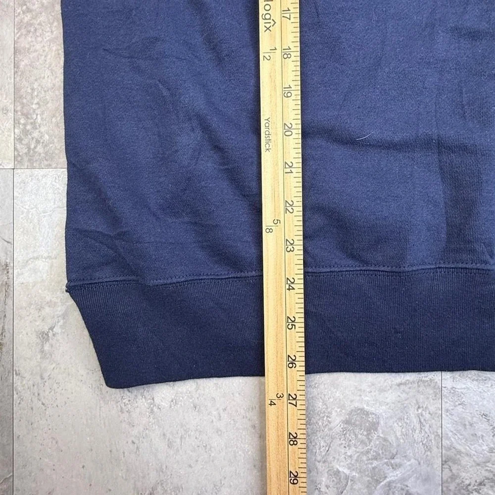 Funny 00s navy blue fishing crewneck medium - Picture 6 of 8